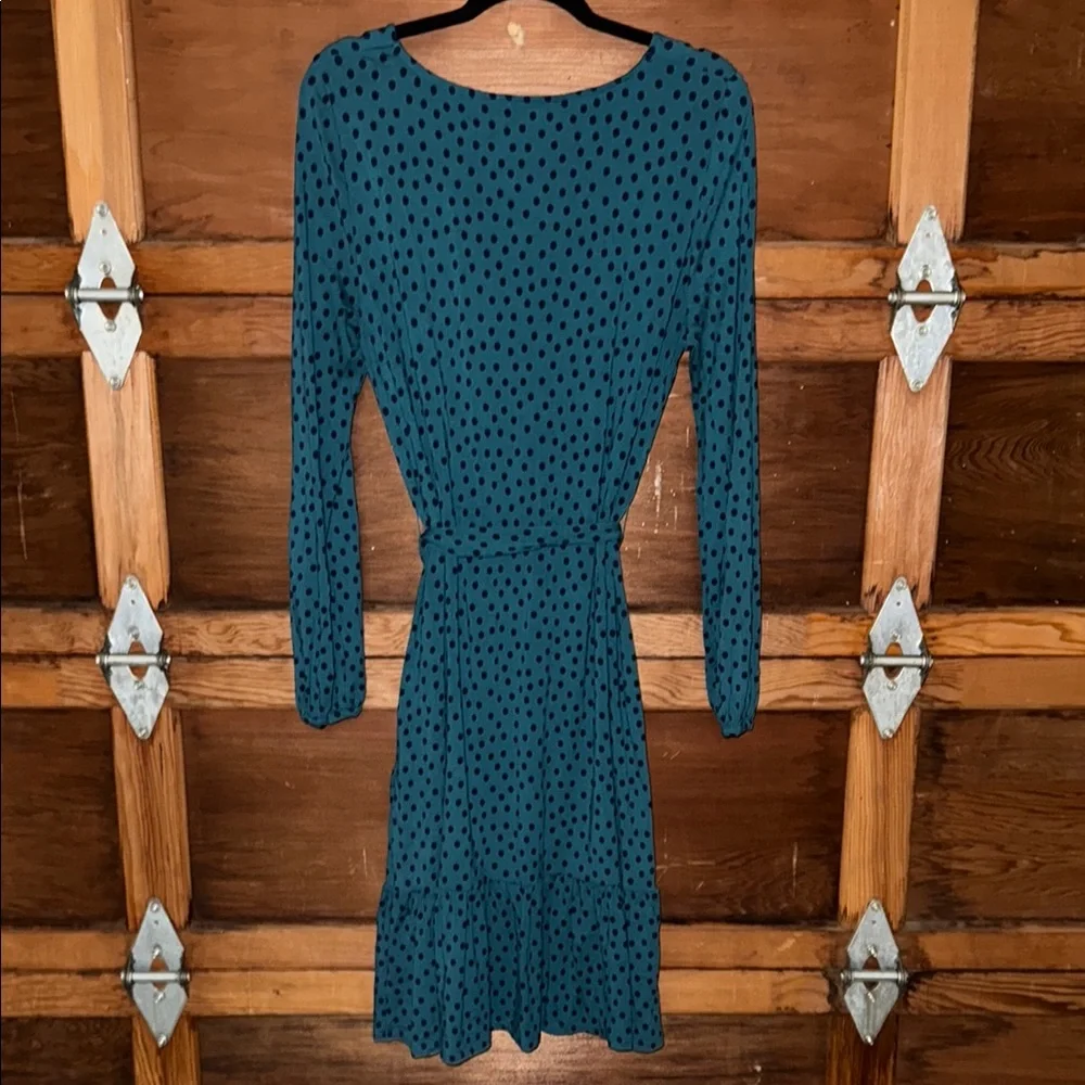 Boden green Long Sleeve Crew Neck Dress - Picture 5 of 5